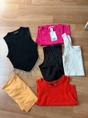 Bundle of women Crop Tops